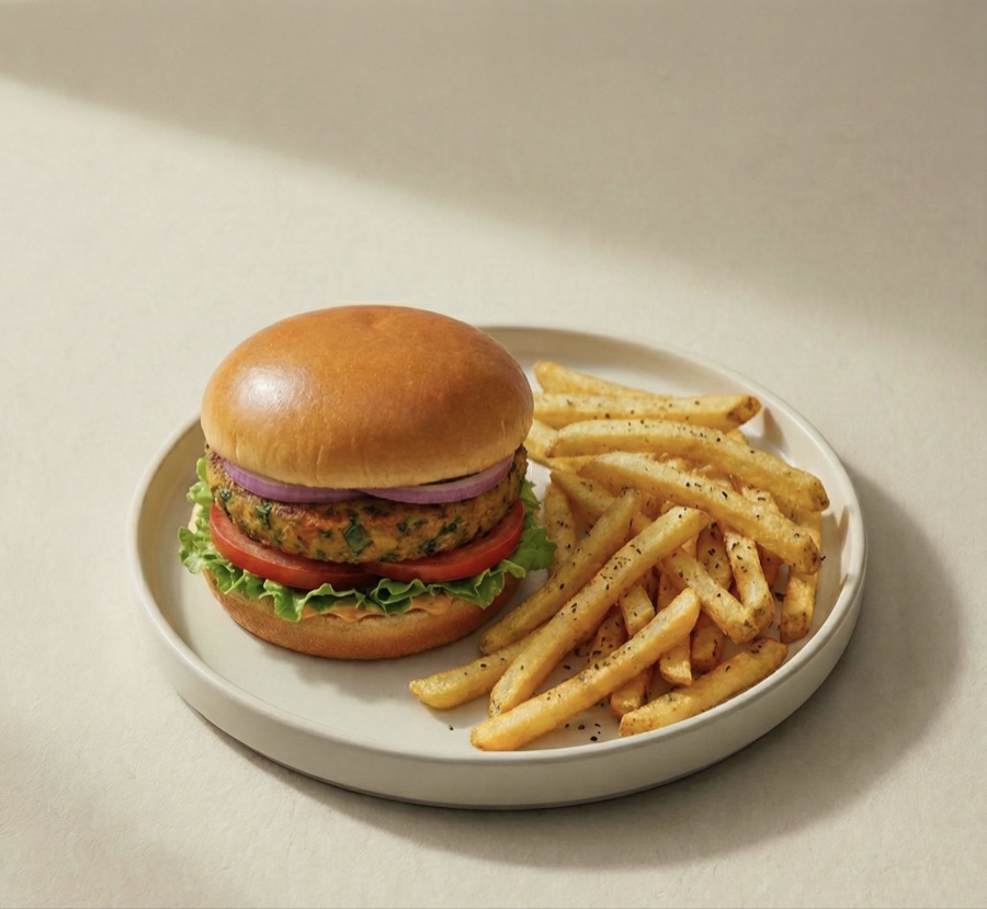 Burger végétarien