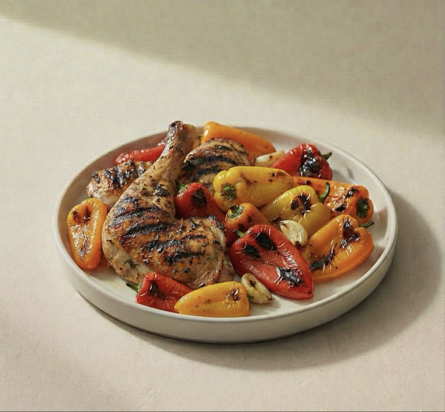 Escalope de dinde grillée