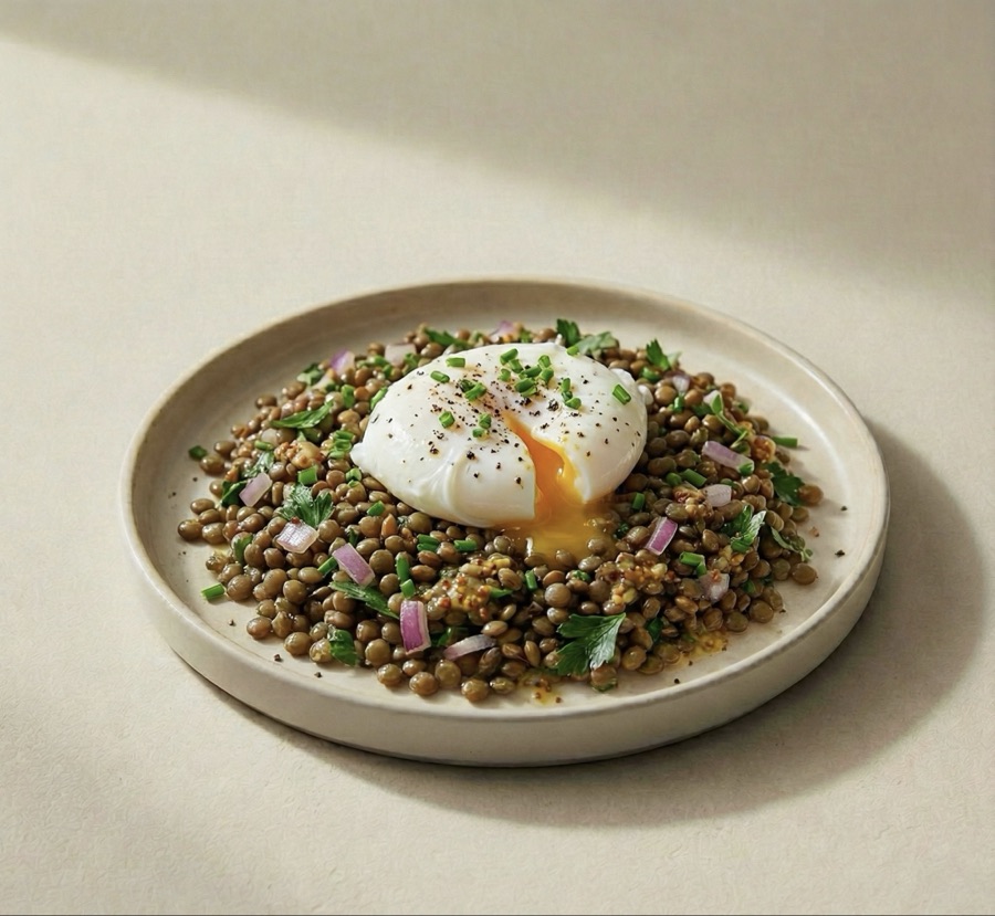 Salade de lentilles